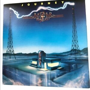 Journey Raised On Radio Vinyl Record Album 1986 Opened W/Sleeve